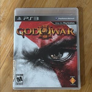 Sony God of War III for PS3 - Red and Black Design